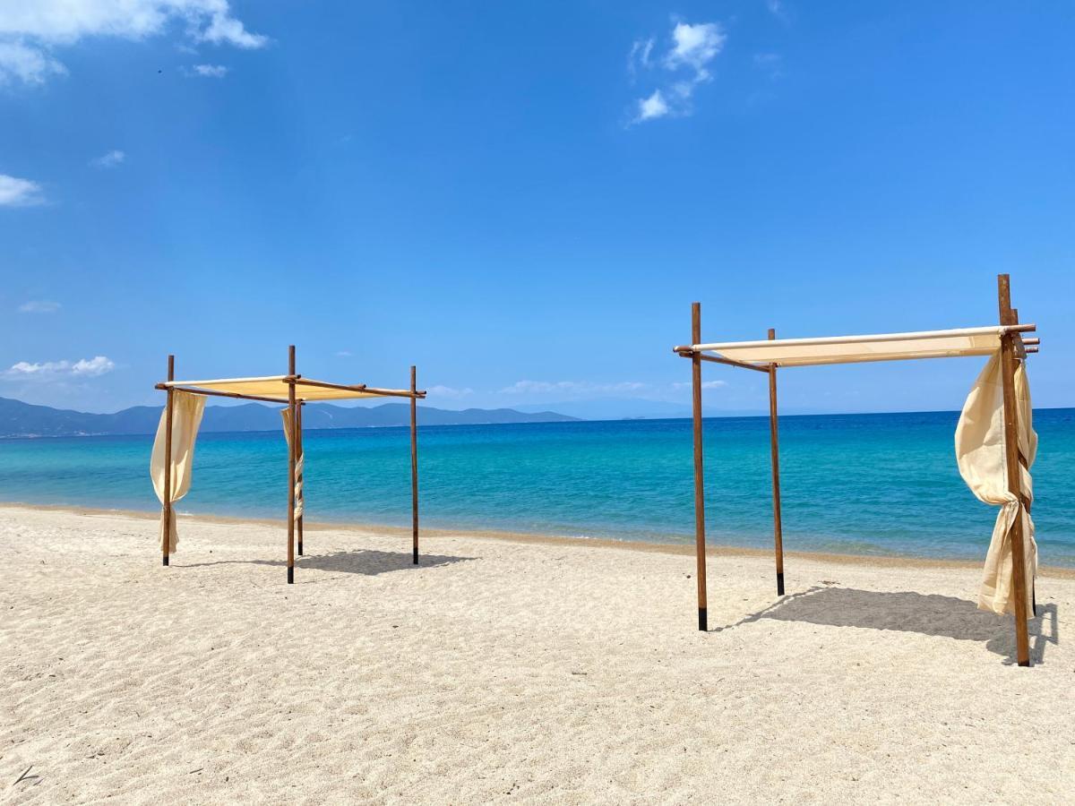 Seafront Oasis Beach Houses Ierissós Ngoại thất bức ảnh